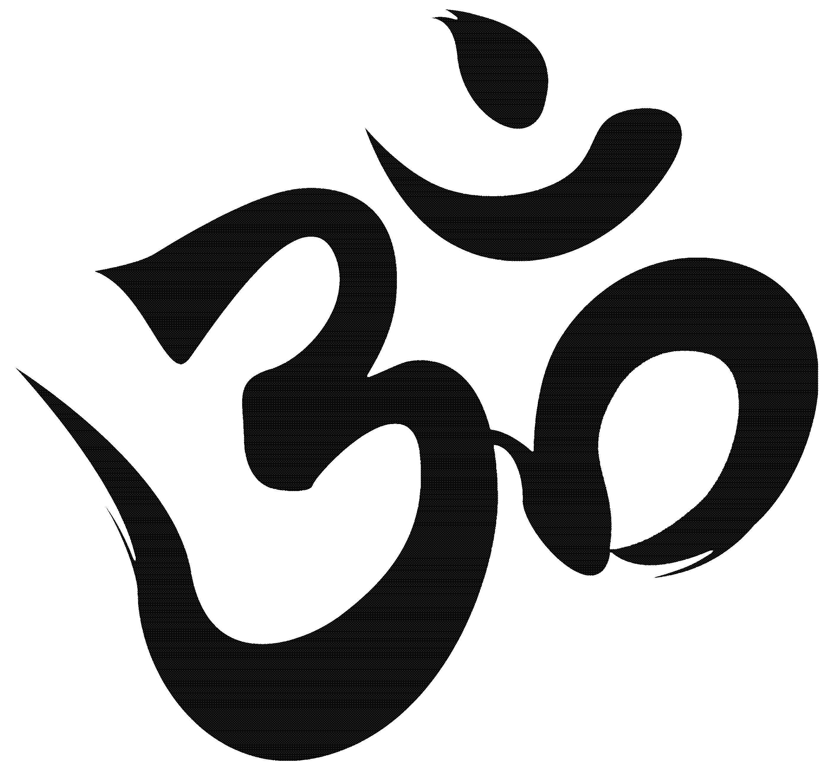 Om-Zeichen in der Devanagari-Schrift